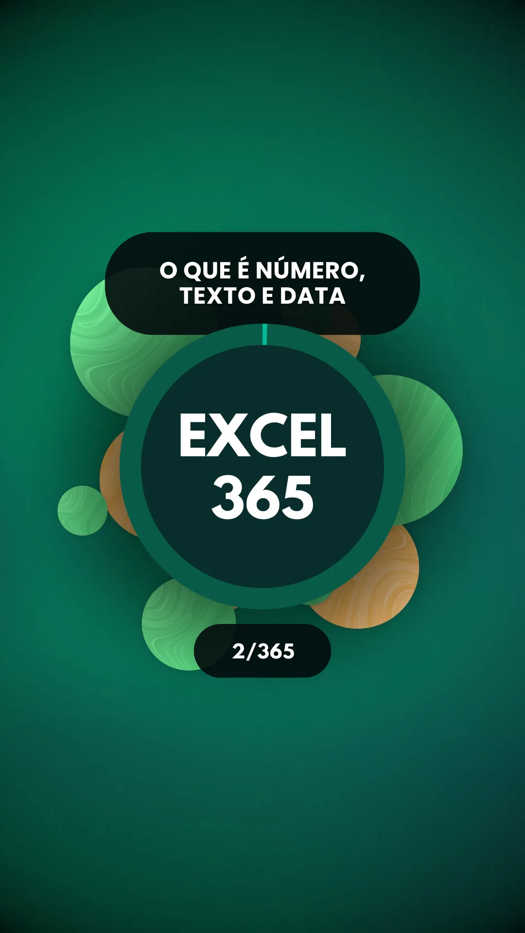 Capa do vídeo: Número, texto e data: por que o tipo de dado importa no Excel