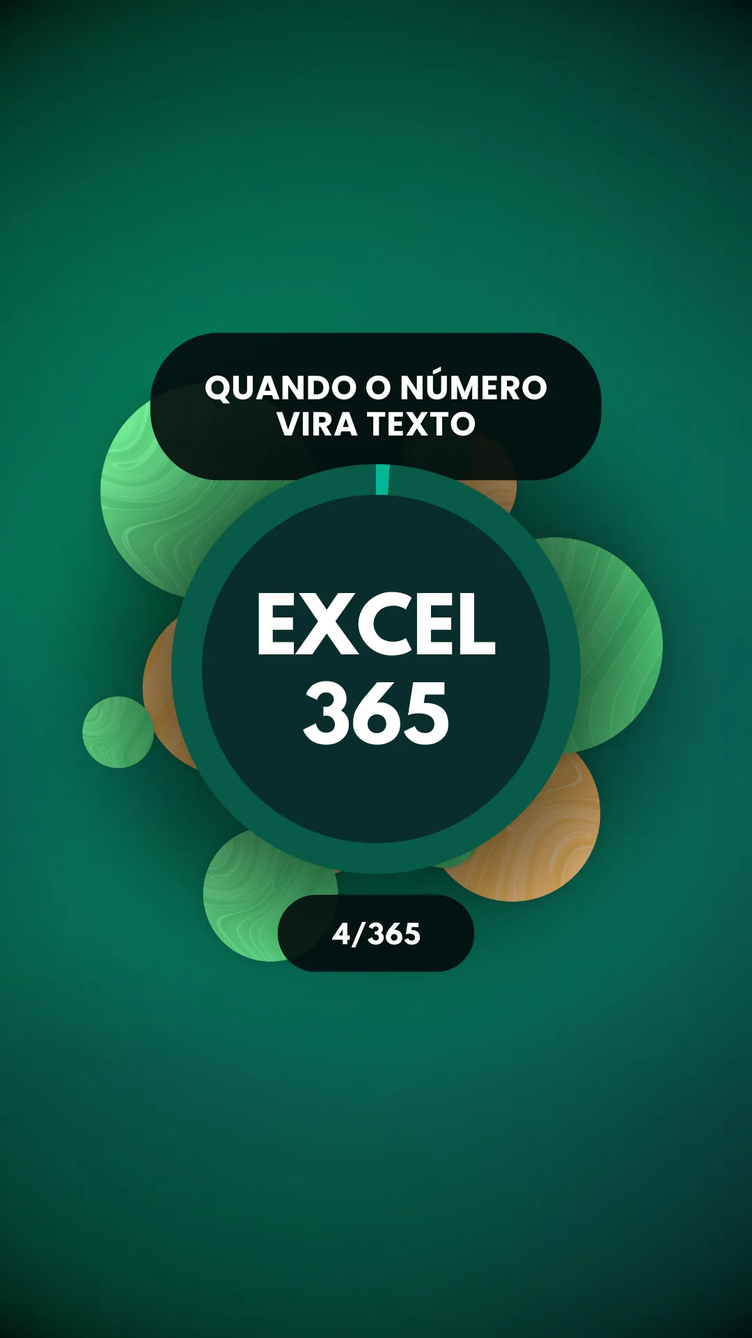 Capa do vídeo: SOMA() retorna zero: como identificar números formatados como texto