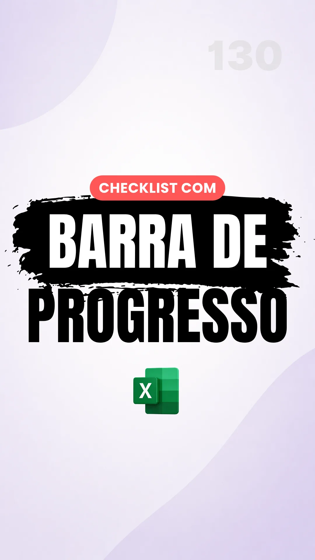 Capa do vídeo: Barra de progresso com REPT() e checkbox: acompanhe tarefas visualmente