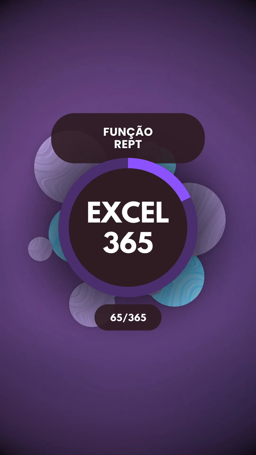 Capa do vídeo: Função REPT(): crie mini gráficos de barra dentro da célula
