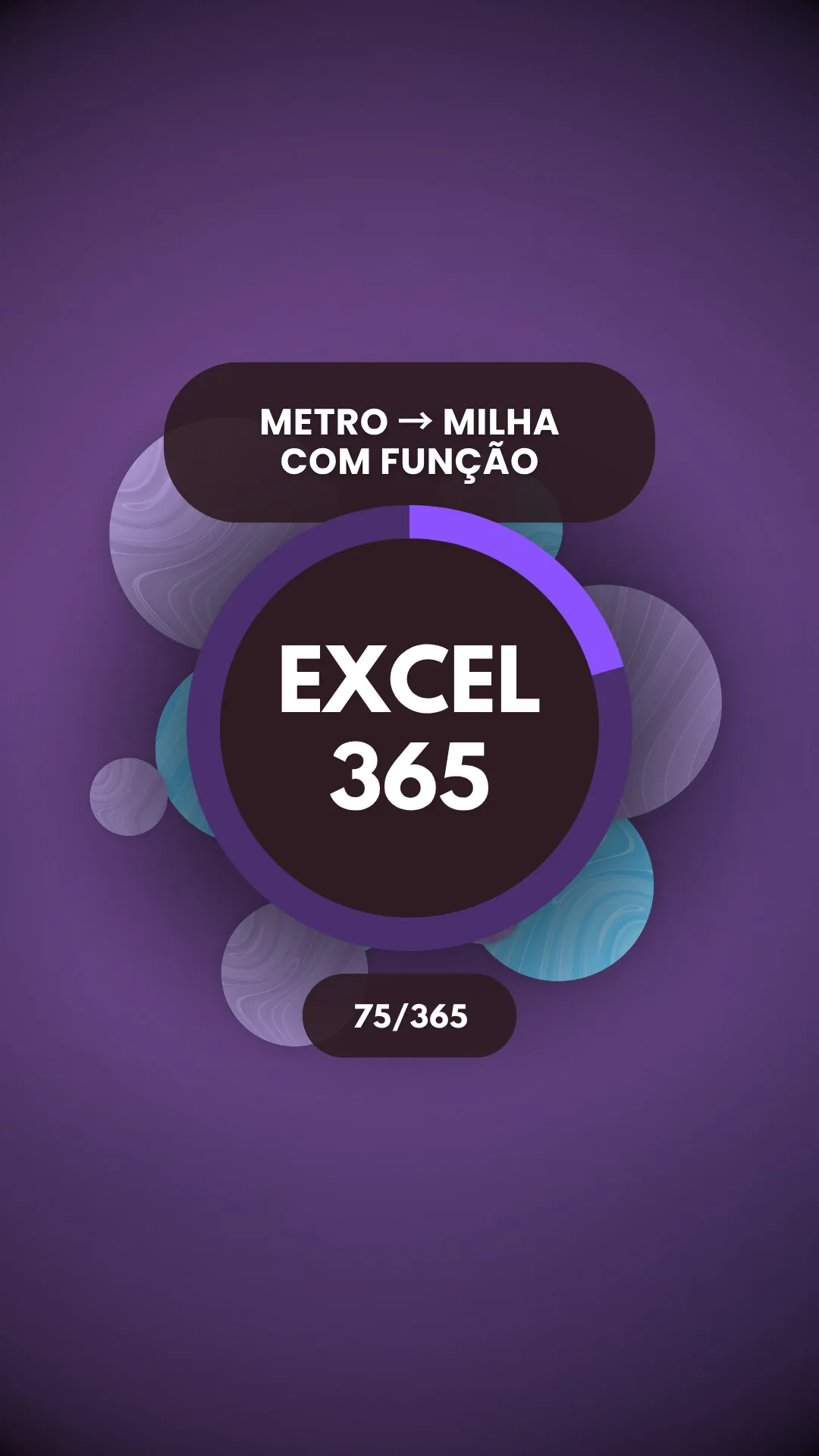 Capa do vídeo: Função CONVERTER(): converta metros, gramas e temperaturas automaticamente