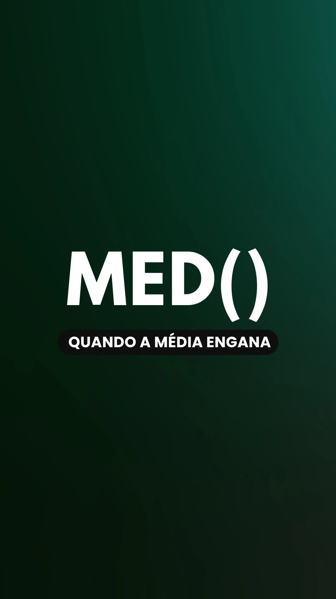 Capa do vídeo: Função MED(): calcule a mediana quando a média distorce o resultado